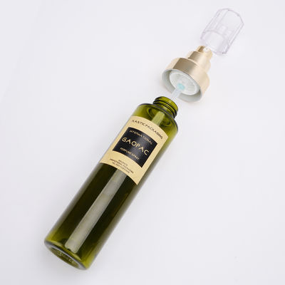 PETG 녹색 화장품 플라스틱 병 크림 항아리 50g 100ml 120ml 150ml 200ml