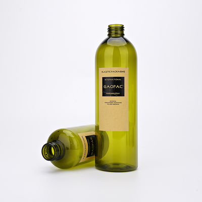 PETG 녹색 화장품 플라스틱 병 크림 항아리 50g 100ml 120ml 150ml 200ml