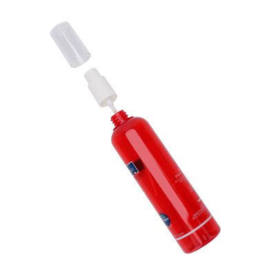 60ml 125ml 150ml 페이스 스킨 케어 펌프 스프레이 레드 PETG 플라스틱 플라스틱 로션 병