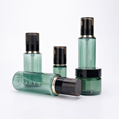 30ml 90ml 110ml 130ml 블랙 펌프 및 30g 크림 항아리 스킨 케어 화장품 플라스틱 병