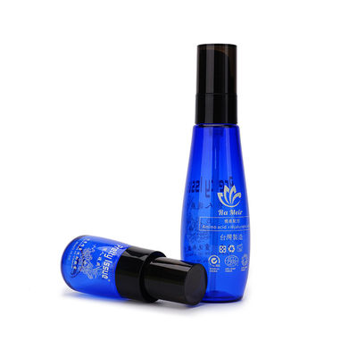 30ml 120ml 애완 동물 파란 콘테이너 피부 관리 및 아름다움 포장 플라스틱 로션 병