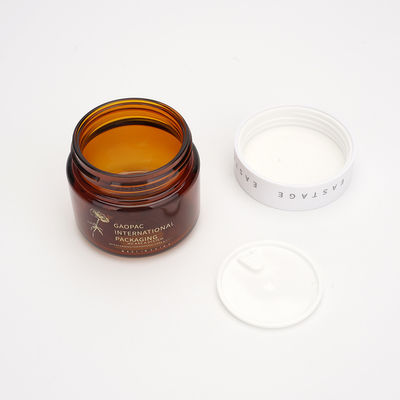 80ml 100ml 펌프 호박색 로션 병 플라스틱 화장품 포장