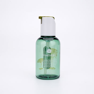 회전 자물쇠 화장용 플라스틱 병 50ml 100ml 빈 얼굴에 바르는 크림 단지
