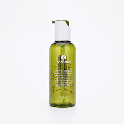 SGS 스핀 잠금 플라스틱 로션 병 50ml 100ml 화장용 크림 단지