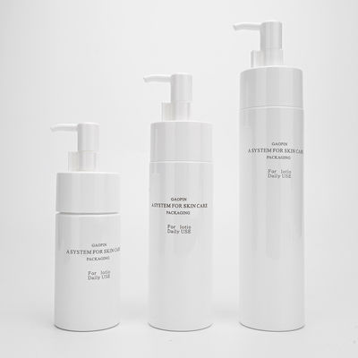 화이트 바디 우유 플라스틱 로션 병 100ml 150ml 200ml 29.4g