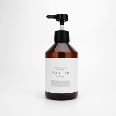 주문을 받아서 만들어지는 튼튼한 빈 애완 동물 플라스틱 샴푸 병 500ml 300ml 색깔