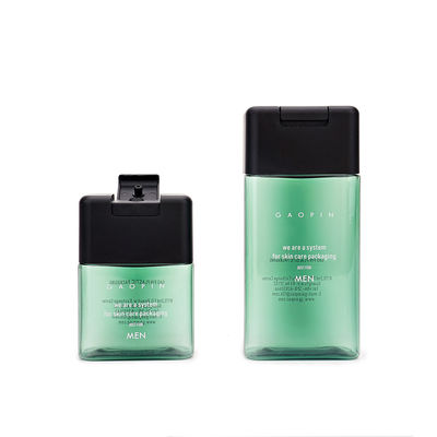 200ml 250ml 손가락으로 튀김 정상 샴푸 병, 손 소독제를 위한 PETG 사각 플라스틱 병