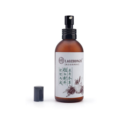OEM ODM 화장용 플라스틱 병 150ml 100ml 호박색 애완 동물 병