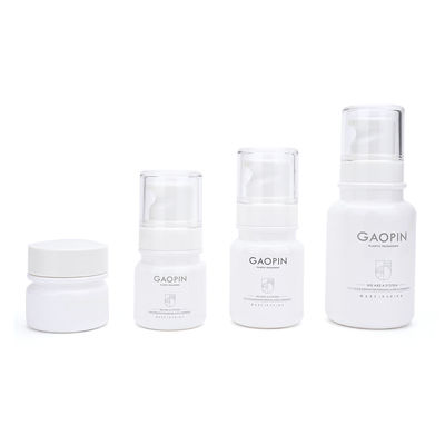 백색 PETG 본질 화장용 플라스틱 병 15ML 40ML 60ML 100ML 로션 병