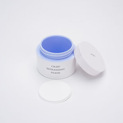 15g 20g 화장용 단지를 포장하는 백색 PETG 플라스틱 로션 병 스킨케어