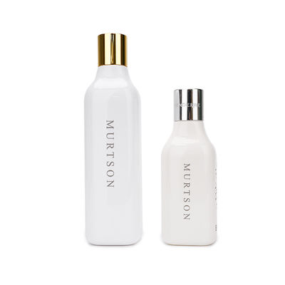 200ml 300ml 머리 샴푸 병, 백색 원판 최고 모자 병