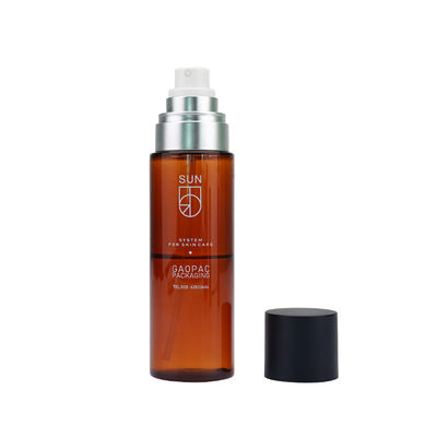 알코올 소독제 호박색 미세 미스트 스프레이 병 50ml 80ml 100ml