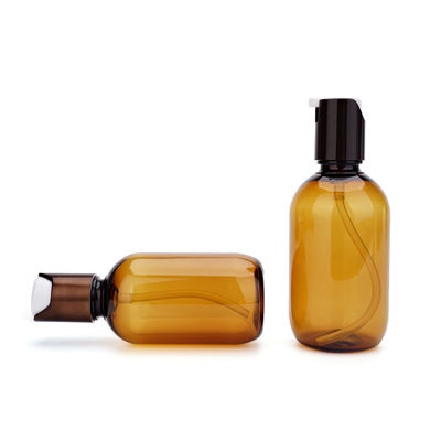 30ml 60ml 130ml 플라스틱 로션 병 호박색 컬러 스크린 인쇄