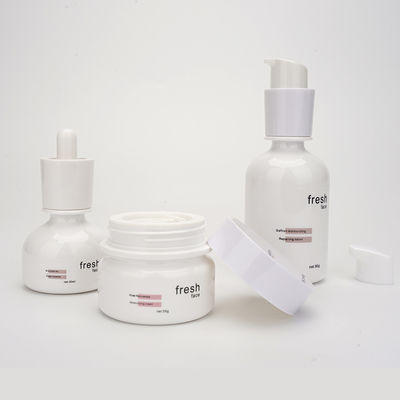 둥근 백색 30ml 점적기 병, 휴대용 재생 로션 병 포장