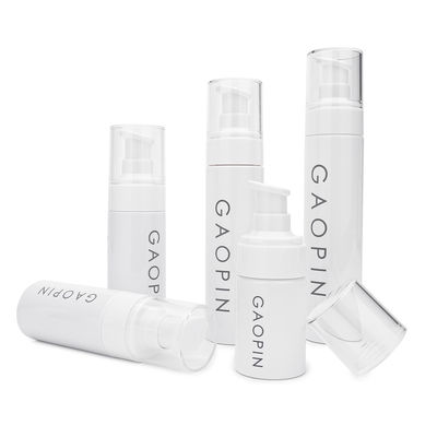 30ml 50ml 60ml 80ml 100ml PET 화이트 로션 펌프 스프레이 플라스틱 로션 병