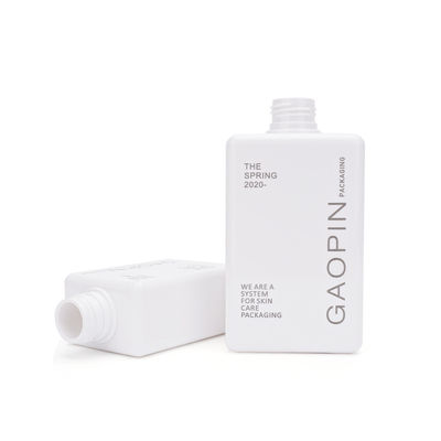 펌프를 가진 정연한 샴푸 몸 세척 병 280ml 백색 샴푸 병