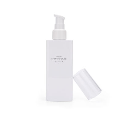 백색 정연한 100ml 120ml 150ml 200ml 콘테이너 얼굴 피부 관리 플라스틱 로션 병