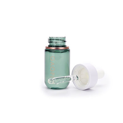 백색 플라스틱 로션 펌프 병, 30ml 50ml 화장용 점적기 병