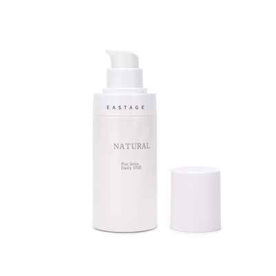 30ml 50ml 80ml 100ml를 포장하는 OEM 플라스틱 화장용 병 백색 애완 동물 단지