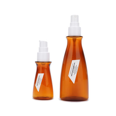50ml 100ml 170ml 로션 병 애완 동물 포장은 플라스틱 로션 병으로 배송됩니다.