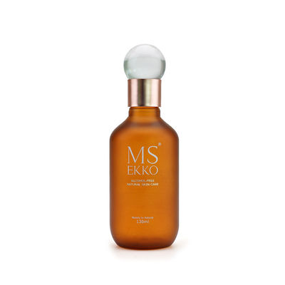 토너 에센스 플라스틱 스크류 캡 병 130ml 스크린 인쇄