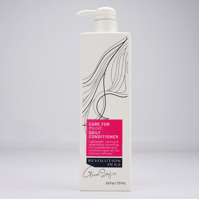 200ml 500ml 757ml 바디 워시 펌프 병 HDPE 사각 샴푸 병