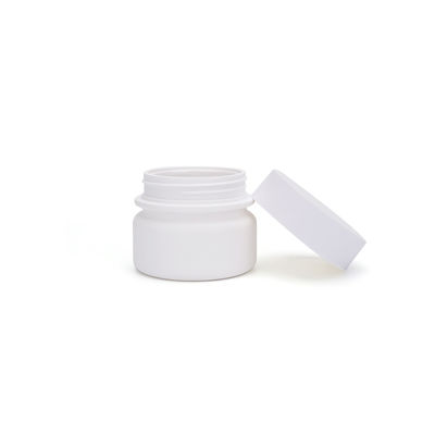 백색 30ml 둥근 애완 동물 단지, 피부 관리 빈 병 QS 증명서