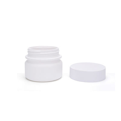 백색 30ml 둥근 애완 동물 단지, 피부 관리 빈 병 QS 증명서