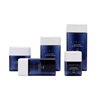 PETG 정연한 플라스틱 샴푸는 몸 세척을 위한 100ml 50ml 150ml 250ml 370ml를 병에 넣습니다