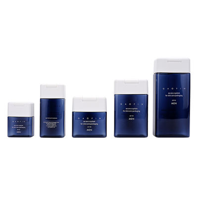 PETG 정연한 플라스틱 샴푸는 몸 세척을 위한 100ml 50ml 150ml 250ml 370ml를 병에 넣습니다