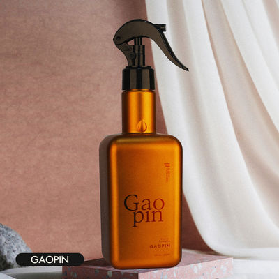 펌프 비어 있는 스크린 인쇄와 호박 500 밀리람베르트 Pet 플라스틱 분무 병